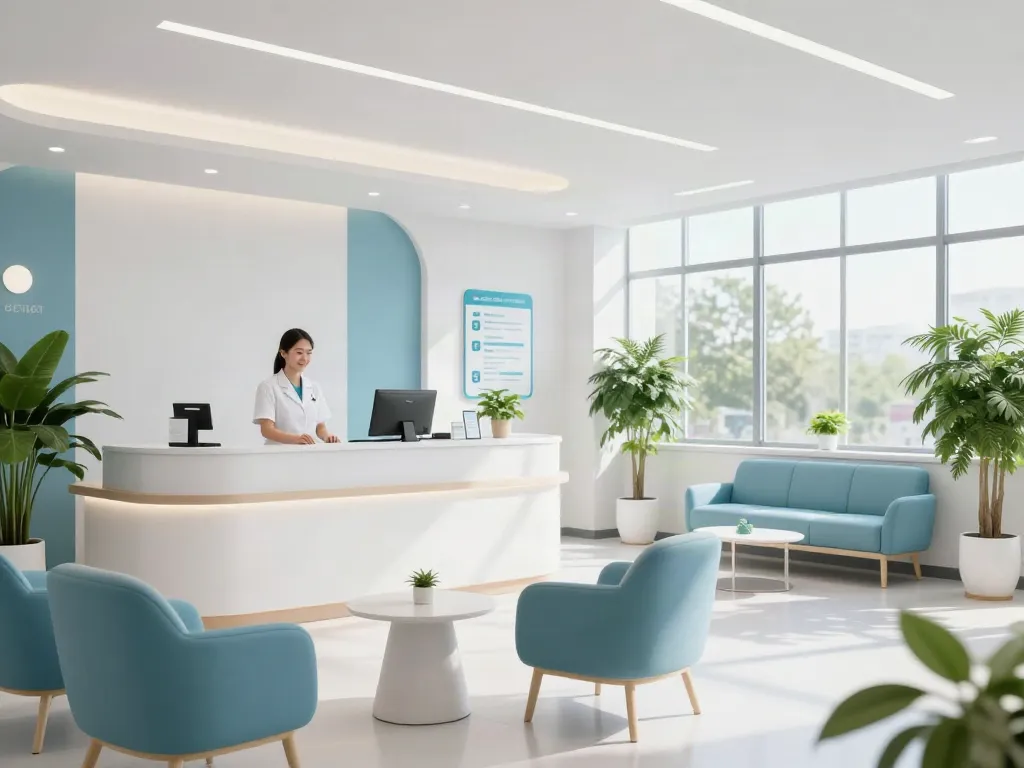 Situs slot opportunities intertwined with compassionate patient care services at a modern healthcare clinic.